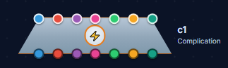 The Complication node as it appears on the StoryGraph canvas