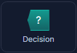 The Decision palette icon