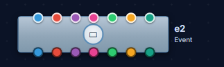 The Event node as it appears on the StoryGraph canvas